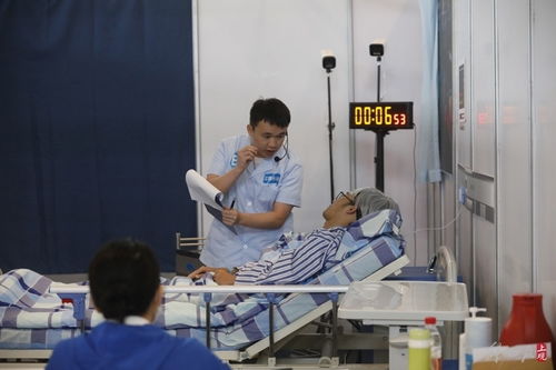 直擊天津國賽精彩瞬間 美容 烘焙 健康照護(hù)等服務(wù)類項(xiàng)目成觀賽熱門